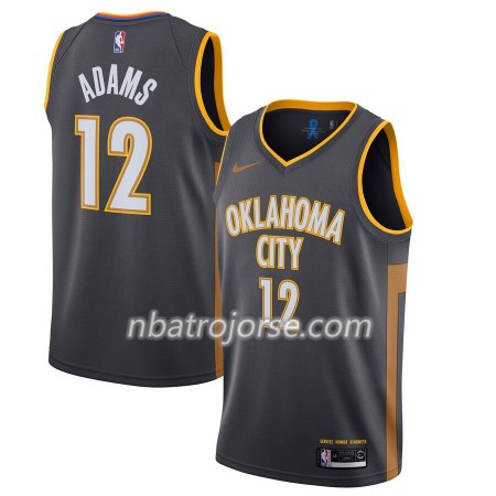 Män Oklahoma City Thunder Tröja Steven Adams 12 2019-20 Nike City Edition Swingman